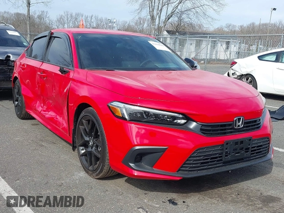 2024 Honda Civic Sport z VIN 2HGFE2F58RH528888, wystawiony jako IAAI lot #41650644 z przebiegiem 4 459 mil mil oraz . Historia ofert i sprzedaży dostępna na DreamBid. Obrazek 1.