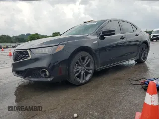 2019 Acura TLX w/A-Spec Pkg z VIN 19UUB3F68KA006619, wystawiony jako Copart lot #59289515 z przebiegiem 120 539 mil mil oraz Szkoda całkowita • Salvage title. Historia ofert i sprzedaży dostępna na DreamBid. Obrazek 1.