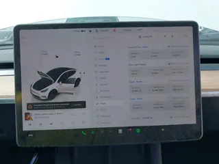 2024 Tesla Model Y with VIN 7SAYGDEDXRA300743, listed as a IAAI auction lot 41690374 with 12,446 mi miles and . Bid and sale history available at DreamBid. Image 7.