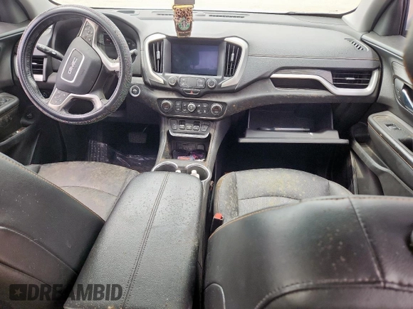 2021 GMC Terrain SLT with VIN 3GKALPEV4ML313400, listed as a Copart auction lot 59043905 with Not provided miles and Salvage title. Bid and sale history available at DreamBid. Image 8.