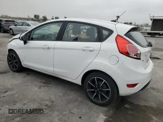 2017 Ford Fiesta SE with VIN 3FADP4EJ4HM159656, listed as a Copart auction lot 52824845 with 27,686 mi miles and Salvage Title. Bid and sale history available at carsss.com. Image 2.