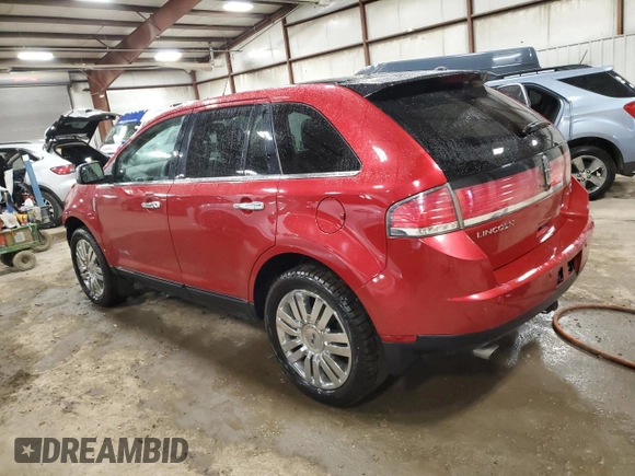 2010 Lincoln MKX with VIN 2LMDJ8JC0ABJ30320, listed as a Copart auction lot 49282215 with 158,048 mi miles and Clean Title. Bid and sale history available at DreamBid. Image 2.