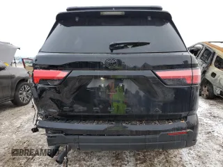 2024 Toyota Sequoia SR5 with VIN 7SVAAABA9RX045915, listed as a Copart auction lot 45540045 with 10,639 mi miles and Salvage Title. Bid and sale history available at carsss.com. Image 6.