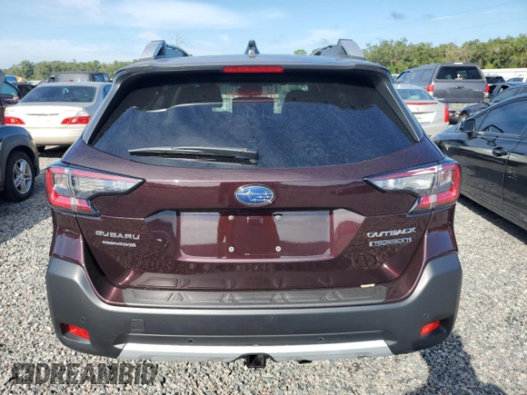 2025 Subaru Outback Touring XT with VIN 4S4BTGPD4S3114890, listed as a Copart auction lot 73842004 with Not provided miles and Salvage title. Bid and sale history available at DreamBid. Image 6.