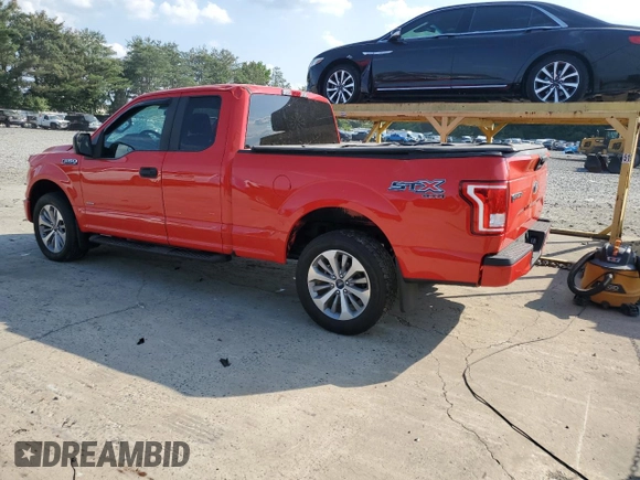 2017 Ford F-150 XL z VIN 1FTEX1EP8HKC57372, wystawiony jako Copart lot #62413915 z przebiegiem 99 331 mil mil oraz Szkoda całkowita • Salvage title. Historia ofert i sprzedaży dostępna na DreamBid. Obrazek 2.