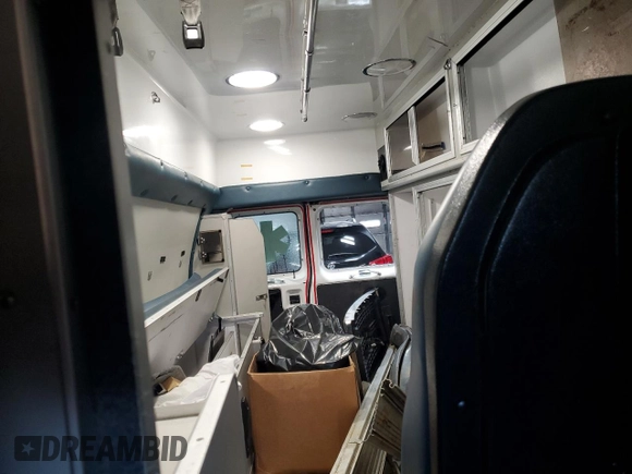 2014 Ford Econoline Cargo with VIN 1FDSS3EL6EDA65437, listed as a Copart auction lot 48811205 with Not Provided miles and Salvage Title. Bid and sale history available at DreamBid. Image 10.