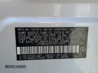 2007 Lexus IS 350 z VIN JTHBE262575013093, wystawiony jako Copart lot #58269865 z przebiegiem 188 042 mil mil oraz Szkoda całkowita • Salvage title. Historia ofert i sprzedaży dostępna na DreamBid. Obrazek 13.