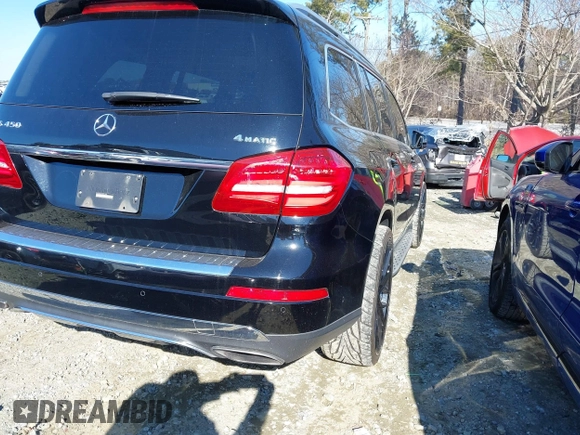 2017 Mercedes-Benz GLS 450 with VIN 4JGDF6EE1HA751391, listed as a IAAI auction lot 41416848 with 202,732 mi miles and . Bid and sale history available at DreamBid. Image 4.