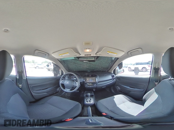 2021 Mitsubishi Mirage ES with VIN ML32FUFJ3MHF07244, listed as a Copart auction lot 59091725 with 44,793 mi miles and Salvage title. Bid and sale history available at DreamBid. Image 14.