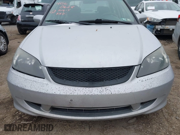 2004 Honda Civic EX with VIN 2HGES26724H592794, listed as a IAAI auction lot 41560628 with 261,924 mi miles and . Bid and sale history available at DreamBid. Image 6.