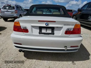2003 BMW 3 Series 330Ci with VIN WBABS53463JU98716, listed as a Copart auction lot 74505954 with 0 mi miles and Non Repairable. Bid and sale history available at carsss.com. Image 6.