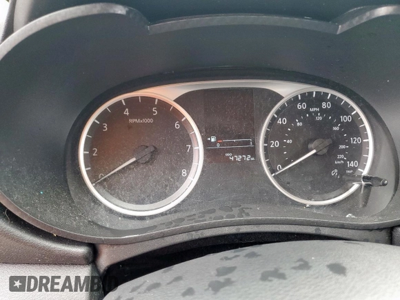 2021 Nissan Versa S with VIN 3N1CN8DVXML895737, listed as a Copart auction lot 60510795 with 47,272 mi miles and Salvage title. Bid and sale history available at DreamBid. Image 9.