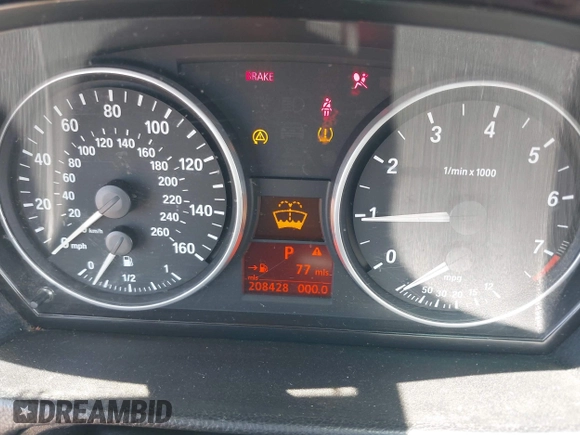 2007 BMW 3 Series 328xi with VIN WBAVT73507FZ36203, listed as a IAAI auction lot 42709273 with 208,428 mi miles and . Bid and sale history available at DreamBid. Image 7.