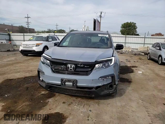2022 Honda Pilot Sport with VIN 5FNYF6H33NB098226, listed as a Copart auction lot 72526864 with 28,234 mi miles and Salvage Title. Bid and sale history available at carsss.com. Image 11.