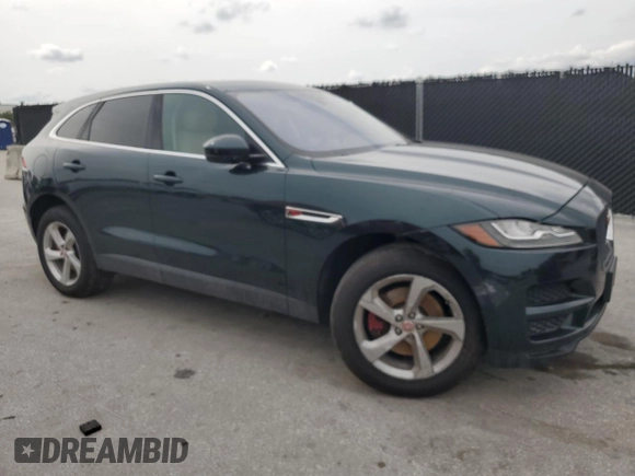 2017 Jaguar F-Pace 35t Prestige with VIN SADCK2BV2HA898655, listed as a Copart auction lot 59306245 with 104,535 mi miles and Clean title. Bid and sale history available at DreamBid. Image 4.