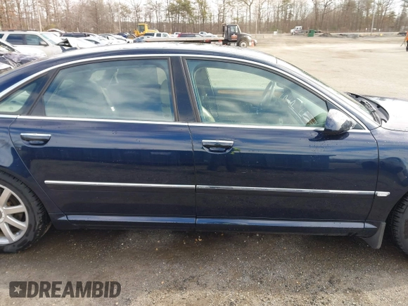 2005 Audi A8 L with VIN WAUML44E65N005541, listed as a IAAI auction lot 41488721 with 84,545 mi miles. Bid and sale history available at carsss.com. Image 13.