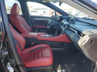 2021 Lexus RX 350 F Sport with VIN 2T2SZMDAXMC260132, listed as a Copart auction lot 85094054 with 52,995 mi miles and Salvage Title. Bid and sale history available at DreamBid. Image 7.
