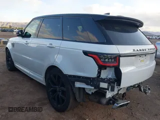 2022 Land Rover Range Rover Sport SVR with VIN SALWZ2RE1NA236189, listed as a IAAI auction lot 41950258 with 46,214 mi miles and . Bid and sale history available at DreamBid. Image 3.