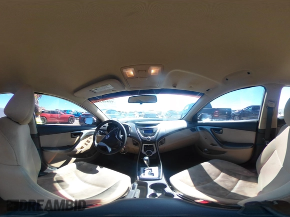 2011 Hyundai Elantra GLS with VIN 5NPDH4AE9BH029465, listed as a IAAI auction lot 41845258 with 134,380 mi miles. Bid and sale history available at carsss.com. Image 18.