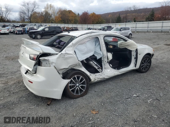 2017 Mitsubishi Lancer ES with VIN JA32U2FU4HU006132, listed as a Copart auction lot 79801074 with 66,427 mi miles and Salvage Title. Bid and sale history available at DreamBid. Image 3.