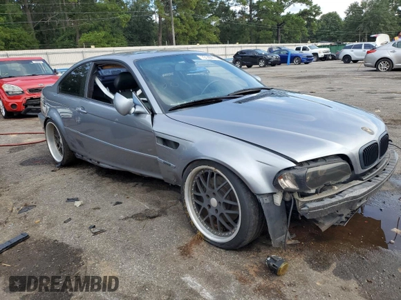 2004 BMW 3 Series M3 with VIN WBSBL93494PN57076, listed as a Copart auction lot 73140814 with Not Provided miles and Salvage Title. Bid and sale history available at DreamBid. Image 4.