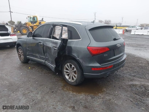 2017 Audi Q5 Premium with VIN WA1C2AFPXHA070817, listed as a IAAI auction lot 41127583 with 101,671 mi miles. Bid and sale history available at carsss.com. Image 3.