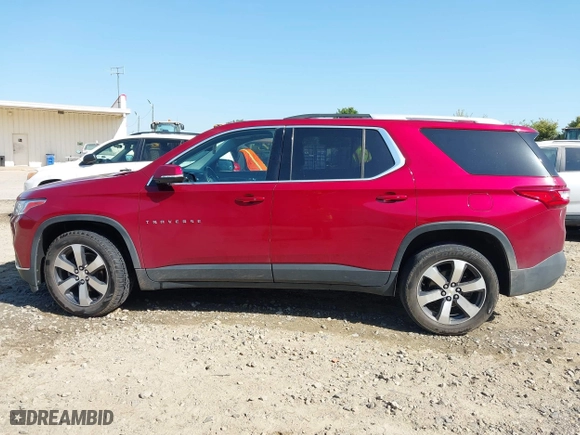 2018 Chevrolet Traverse LT Leather with VIN 1GNERHKW1JJ186565, listed as a IAAI auction lot 42023809 with 132,159 mi miles. Bid and sale history available at carsss.com. Image 14.