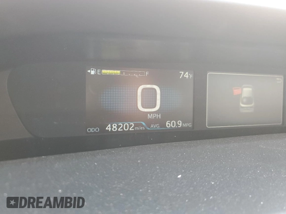 2021 Toyota Prius LE z VIN JTDL9MFU8M3030193, wystawiony jako Copart lot #59482995 z przebiegiem 48 202 mil mil oraz Szkoda całkowita • Salvage title. Historia ofert i sprzedaży dostępna na DreamBid. Obrazek 9.