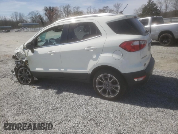 2019 Ford EcoSport Titanium with VIN MAJ3S2KE0KC276584, listed as a Copart auction lot 49955315 with 73,293 mi miles and Salvage Title. Bid and sale history available at DreamBid. Image 2.