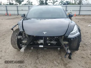 2022 Tesla Model 3 Long Range with VIN 5YJ3E1EB1NF243484, listed as a Copart auction lot 70745404 with 25,970 mi miles and Salvage Title. Bid and sale history available at DreamBid. Image 5.