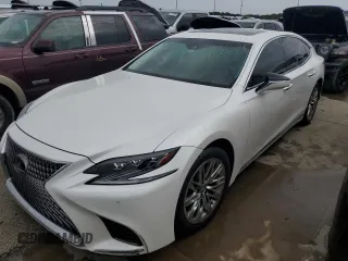 2019 Lexus LS with VIN JTHB51FFXK5009417, listed as a Copart auction lot 74072624 with 0 mi miles and Salvage Title. Bid and sale history available at carsss.com. Image 1.