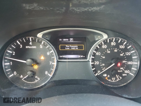 2017 Nissan Pathfinder SV with VIN 5N1DR2MM5HC632319, listed as a Copart auction lot 48549315 with 131,729 mi miles and Salvage Title. Bid and sale history available at carsss.com. Image 9.