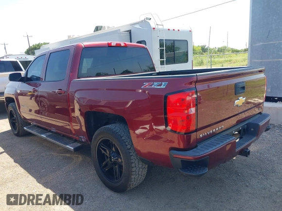 2017 Chevrolet Silverado 1500 LT with VIN 3GCUKREC8HG259071, listed as a IAAI auction lot 42078117 with 158,606 mi miles and . Bid and sale history available at DreamBid. Image 3.