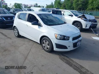 2013 Chevrolet Sonic LS with VIN 1G1JA6SH8D4130347, listed as a IAAI auction lot 42146150 with 144,120 mi miles and . Bid and sale history available at DreamBid. Image 1.