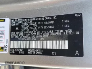 2025 Lexus NX 350h Premium with VIN 2T2GKCEZ3SC040255, listed as a Copart auction lot 61875955 with 2,888 mi miles and Salvage title. Bid and sale history available at DreamBid. Image 13.