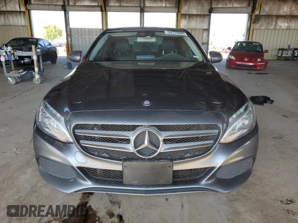2017 Mercedes-Benz C 300 with VIN 55SWF4JB1HU206942, listed as a Copart auction lot 54376905 with 119,453 mi miles and Clean Title. Bid and sale history available at carsss.com. Image 5.