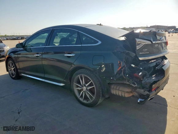 2015 Hyundai Sonata 2.0T Sport with VIN 5NPE34AB2FH080580, listed as a Copart auction lot 52343635 with 159,901 mi miles and Clean Title. Bid and sale history available at carsss.com. Image 2.