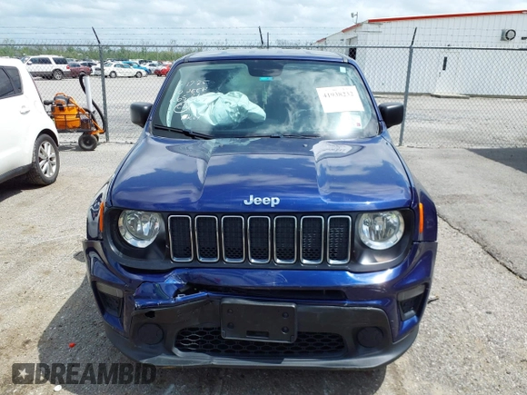 2020 Jeep Renegade Jeepster z VIN ZACNJAAB8LPL65367, wystawiony jako IAAI lot #41938232 z przebiegiem 100 177 mil mil oraz . Historia ofert i sprzedaży dostępna na DreamBid. Obrazek 12.