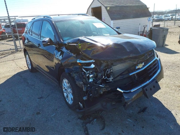 2019 Chevrolet Equinox LT with VIN 2GNAXKEV6K6115588, listed as a IAAI auction lot 41749742 with 60,356 mi miles. Bid and sale history available at carsss.com. Image 1.