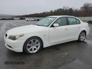 2006 BMW 5 Series 550i with VIN WBANB535X6CP01394, listed as a Copart auction lot 81225264 with 124,599 mi miles and Salvage Title. Bid and sale history available at DreamBid. Image 1.