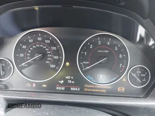 2017 BMW 3 Series 330e iPerformance with VIN WBA8E1C58HK480271, listed as a IAAI auction lot 42039429 with 93,242 mi miles. Bid and sale history available at carsss.com. Image 16.