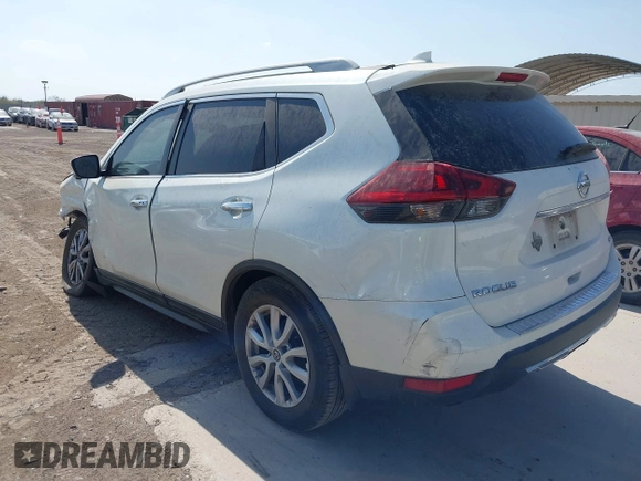 2018 Nissan Rogue SV with VIN 5N1AT2MT2JC702411, listed as a IAAI auction lot 41860534 with 87,997 mi miles and . Bid and sale history available at carsss.com. Image 3.