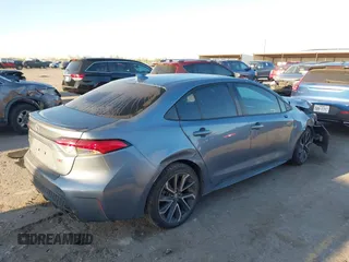 2020 Toyota Corolla SE with VIN 5YFP4RCEXLP014867, listed as a IAAI auction lot 41812152 with 84,744 mi miles. Bid and sale history available at carsss.com. Image 4.