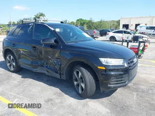 2020 Audi Q5 Premium with VIN WA1ANAFY2L2085872, listed as a IAAI auction lot 42354349 with 67,682 mi miles and . Bid and sale history available at DreamBid. Image 1.