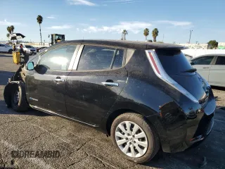 2015 Nissan LEAF SV with VIN 1N4AZ0CP8FC304841, listed as a Copart auction lot 75854863 with 58,077 mi miles. Bid and sale history available at carsss.com. Image 2.