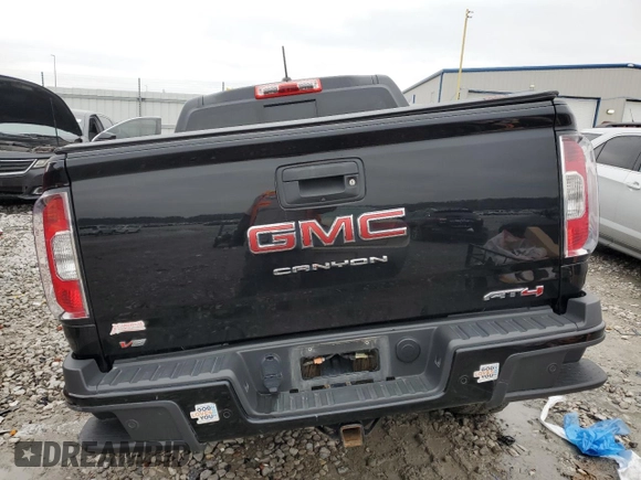 2022 GMC Canyon 4WD AT4 w/Cloth with VIN 1GTG6FENXN1105280, listed as a Copart auction lot 44232685 with 44,265 mi miles and Salvage Title. Bid and sale history available at carsss.com. Image 6.