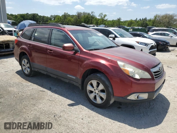 2012 Subaru Outback 2.5i Prem with VIN 4S4BRBGC1C3241011, listed as a Copart auction lot 54613955 with 202,641 mi miles and Clean Title. Bid and sale history available at carsss.com. Image 4.