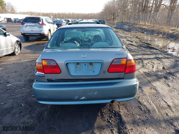 1999 Honda Civic EX with VIN 2HGEJ8643XH511334, listed as a IAAI auction lot 41851364 with 142,632 mi miles. Bid and sale history available at carsss.com. Image 16.