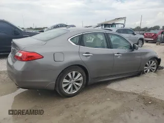 2011 Infiniti M with VIN JN1AY1AR7BM570737, listed as a Copart auction lot 50538705 with 93,801 mi miles and Non Repairable. Bid and sale history available at carsss.com. Image 3.