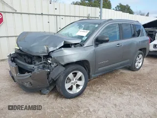 2012 Jeep Compass Sport with VIN 1C4NJCBB7CD664599, listed as a IAAI auction lot 41180829 with 144,909 mi miles. Bid and sale history available at carsss.com. Image 17.